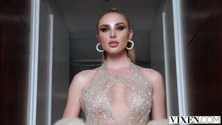 VIXEN tipa Superba dracu &#039; în hot lesbiene trio